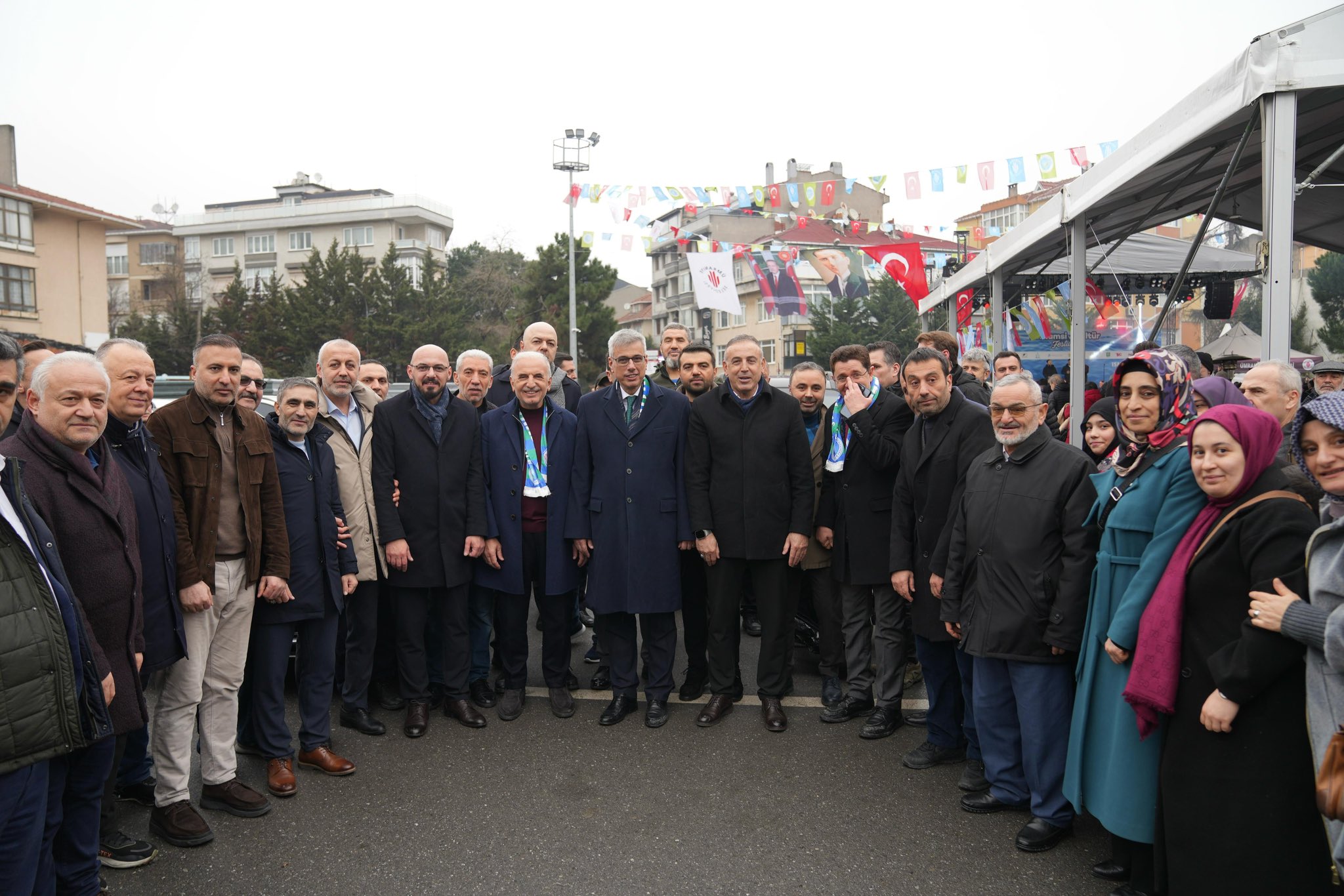 Karadeniz rüzgarı Ümraniye’de esti…