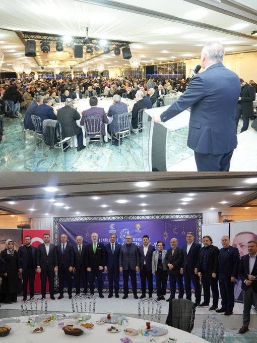 On bir ayın sultanı Ramazan ayının manevi atmosferinde dava arkadaşlarımız birlikte aynı sofrada buluşmanın mutluluğunu yaşadık.