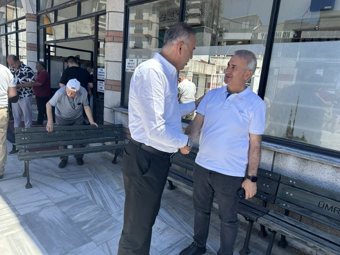 Santral Merkez Camiinde Cuma NAMAZI