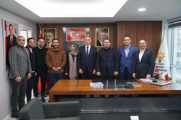 İl Teşkilat Başkanımız Sayın Halim Aksuyu İlçe Teşkilatımızı Ziyaret Etti