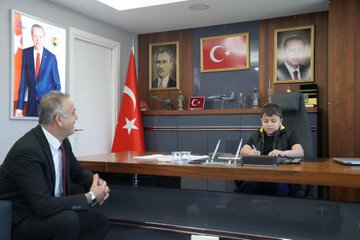 Bugün başkanlık koltuğumuz Yusuf Ahmet'e emanet!