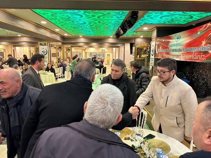 Trabzon Beşikdüzü Türkelli Derneği'nin iftar programına katıldık.