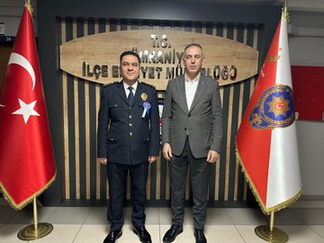 Polis teşkilatımızın kuruluşunun 180. yıl dönümü vesilesiyle Emniyet Müdürümüz Cenk Bal ve İlçe Emniyet Müdürlüğümüzü ziyaret ettik.