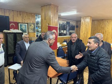 Kastamonu Dağçatağı Köyü Derneği'ne Taziye Ziyareti