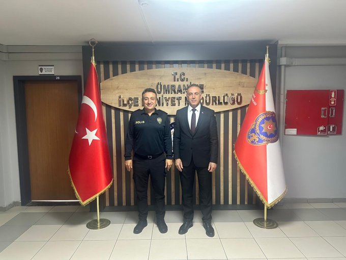 "Ümraniye İlçe Emniyet Müdürü Adnan Ayhan’a Hayırlı Olsun Ziyareti"