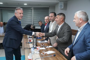 İlçe Başkanımız Salim Çetinkaya Başkanlığında Mahalle Başkanları Toplantısı Gerçekleştirdik